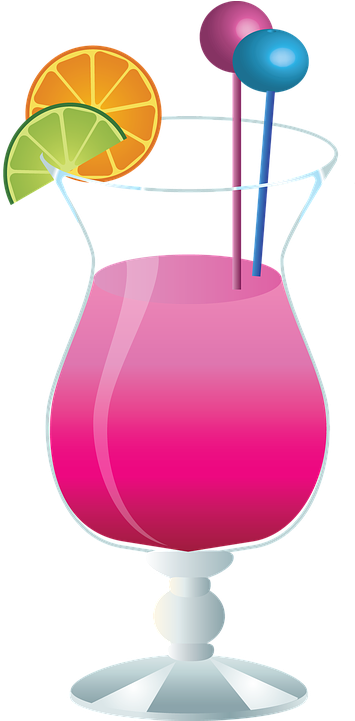 Alcohol Cocktail, Glass, Cocktails, Drink, Alcoholic, - Pink Cocktail Shot Glass (361x720)