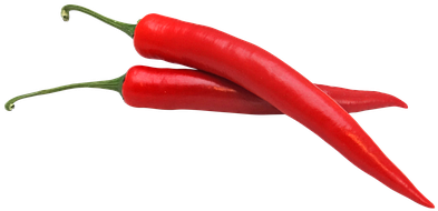 Picture Of A Chili Pepper - Transparent Red Chilli (422x340)