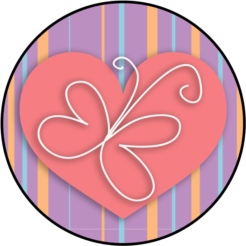 Line Pink M Clip Art - Line Pink M Clip Art (870x870)