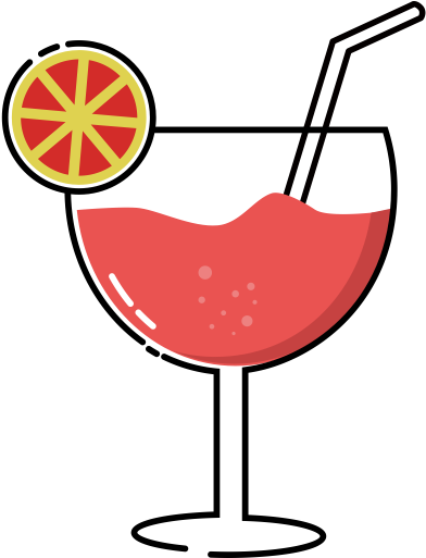 Grapefruit Juice, Fill, Flat Icon - Grapefruit Juice (512x512)