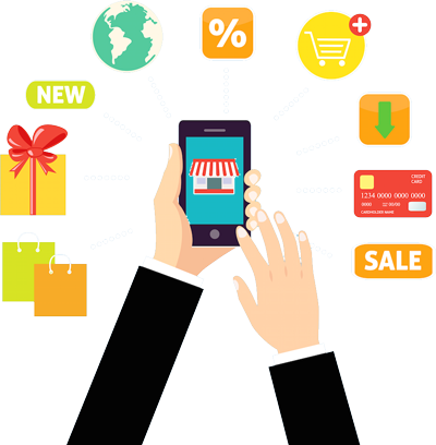 E-commerce Has Become An Important Tool For Small And - E Commerce Industry Png (400x408)