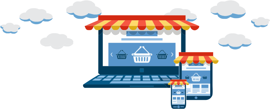 Ecommerce Development - Ecommerce Web Development Transparent Png (1185x416)