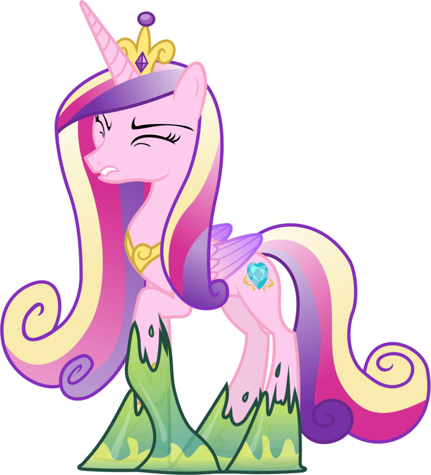 Cadance Trying To Escape - Mlp Princess Cadence Sad (851x938)