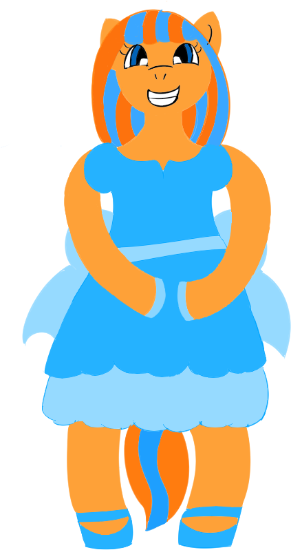 Mystipony, Blue, Bow, Clothes, Crossdressing, Cute, - Mystipony, Blue, Bow, Clothes, Crossdressing, Cute, (458x829)