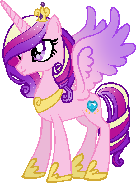 Princess Cadance - Princess Cadance Rainbow Power (562x640)