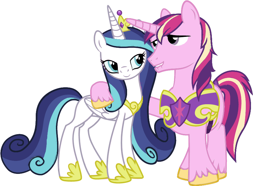 Cadence And Shining Armor - Mlp Cadence And Shining (900x670)