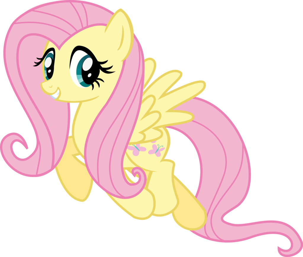 Fluttershy By Lman225 - My Little Pony Fluttershy (1024x868)