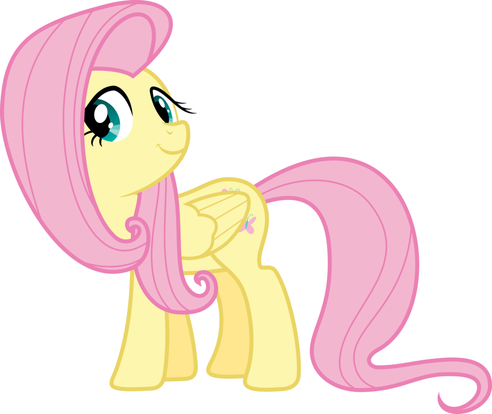 Another Fluttershy Vector By Vladimirmacholzraum - My Little Pony: Friendship Is Magic (974x821)