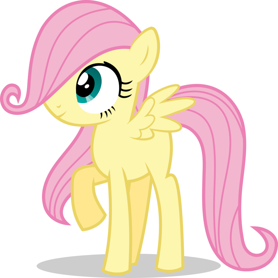 Mlp Fim Filly Fluttershy - My Little Pony Filly Fluttershy (893x894)