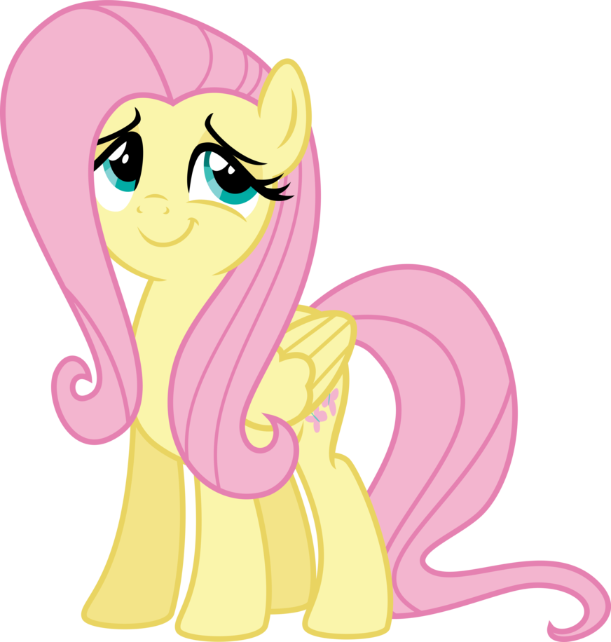 Fluttershy Is Happy For Her Brother By Osipush - Fluttershy In Flutter Brutter (872x916)