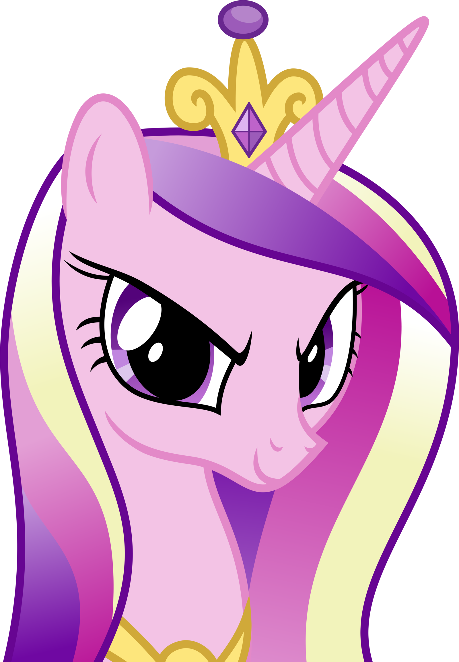 Where Is My Second Bridesmaid By Chainchomp2 - Princess Cadence Vector (1600x2304)