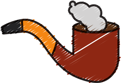 Pipe Icon Image Sketch - Illustration (550x550)