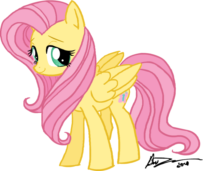 G4 Mlp Fim Fluttershy By Omg-chibi - Little Pony Friendship Is Magic (800x673)