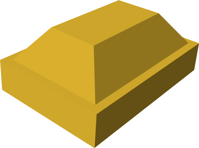 'perfect' Gold Bar Detail - Runescape Gold Bar Png (642x478)