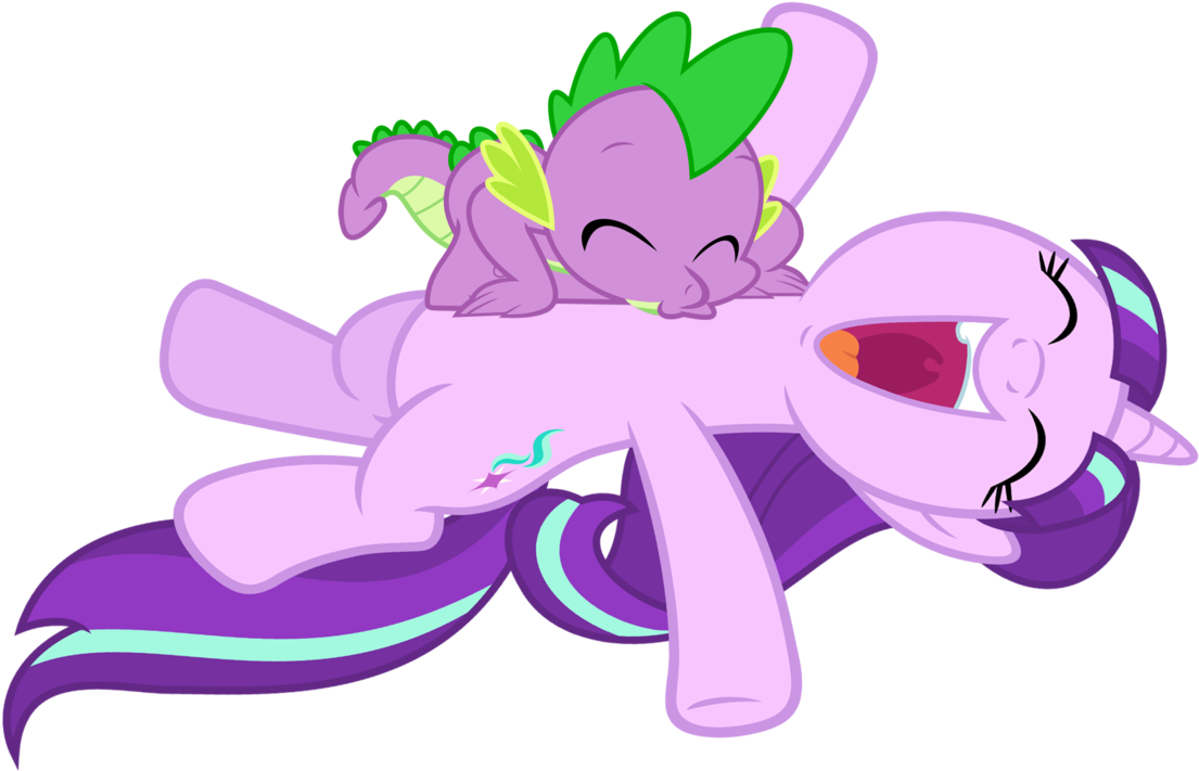 Spike Stop That Tickles By Titanium Dats Me - Cartoon (1118x715)