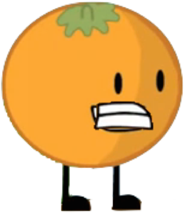 Cutie-the Starcastic - Bfdi Annoying Orange (599x564)