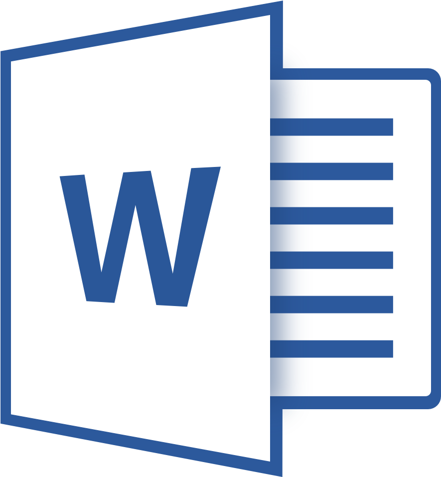 How To Fix Compatibility Mode Error In Microsoft Word - Microsoft Word Icon 2014 (1024x1024)