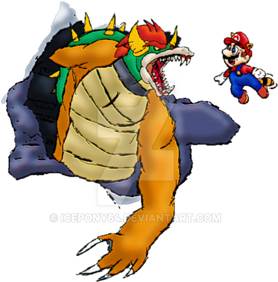 Bowser The Last Koopa - Cartoon (600x628)