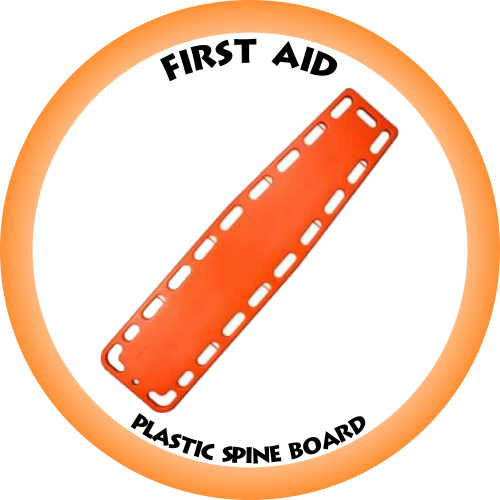 Kemp 18" Ab Spineboard - Red (500x500)