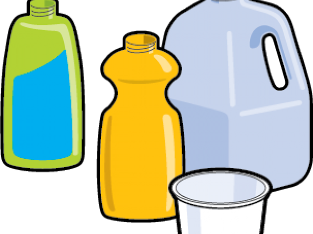 Plastic Bottles Clipart Recycled Plastic - Argumentative (640x480)