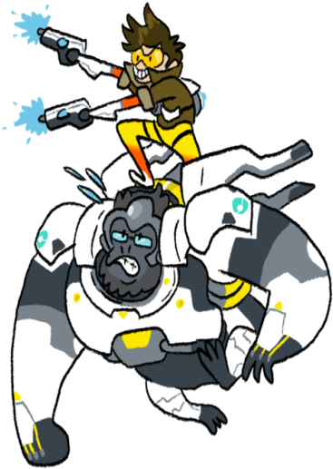 Big Friend Little Friend - Cartoon (500x637)