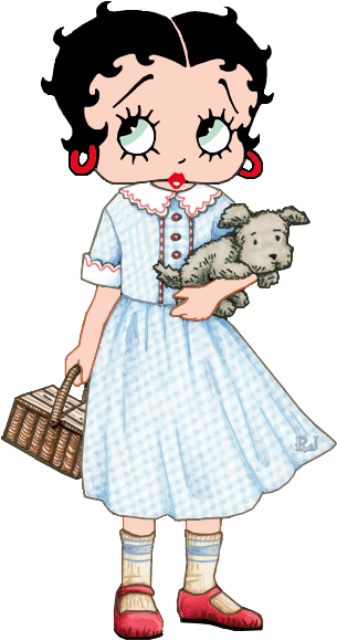 Betty Boop - Transparent Betty Boop (355x594)