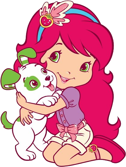 Compartimos Imágenes De Rosita Fresita Y Sus Amigas - Strawberry Shortcake Cartoon (473x565)