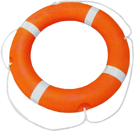 Solas Type Hdpe Plastic Shell Life Buoy - Plastic (600x600)
