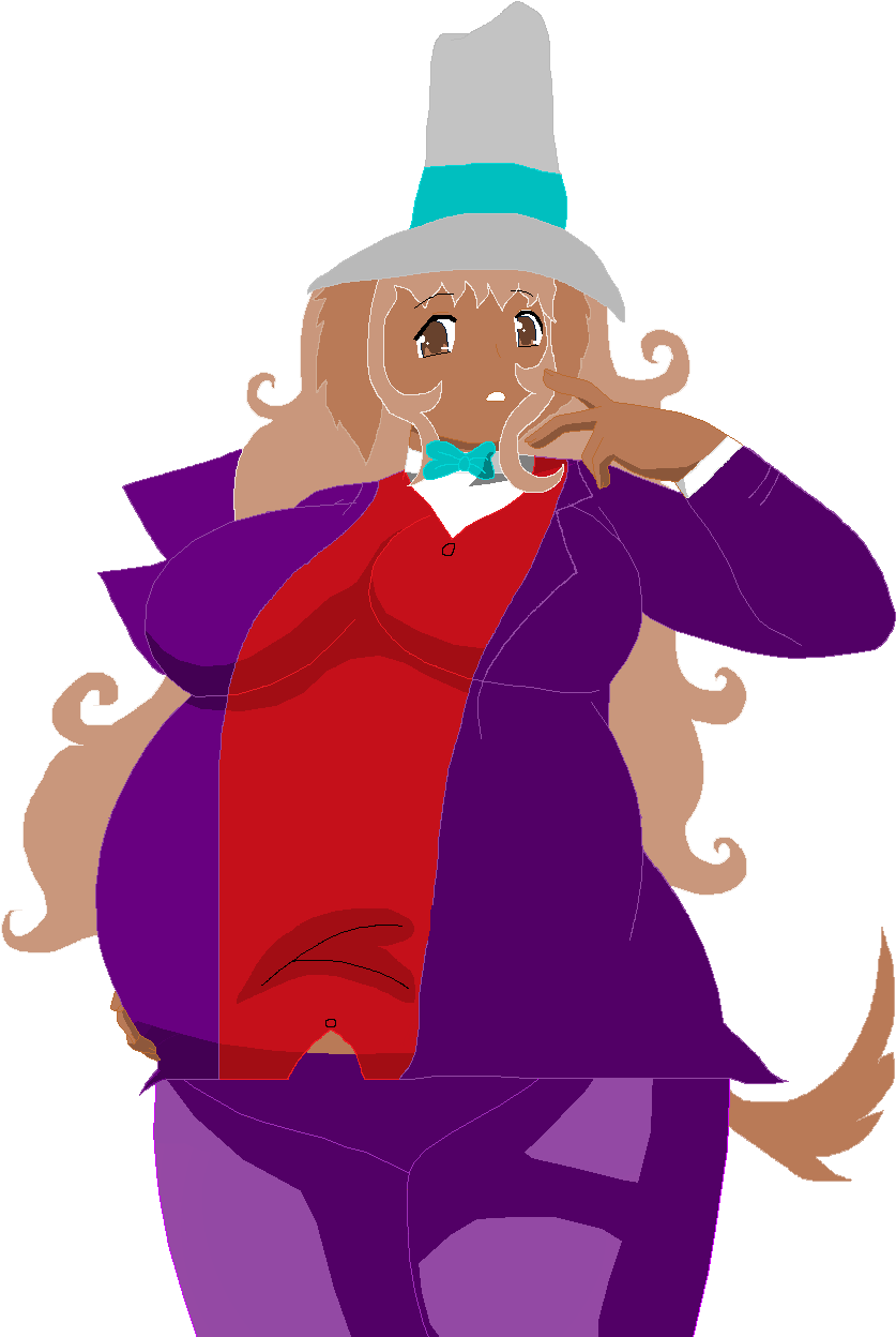 The Dogfather Human Female - Illustration (858x1294)