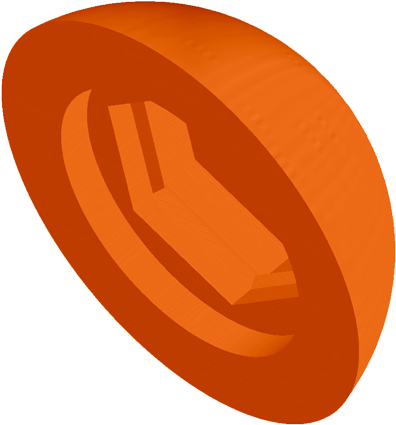 Amazing These Plastic Screw Caps Paint Ud Faux Rivets - Circle (500x500)