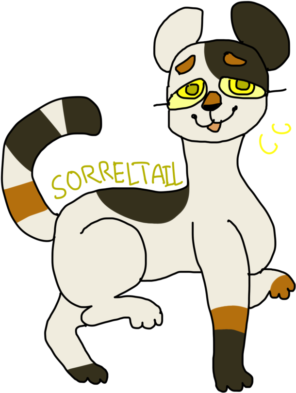 Sorreltail 27 100 Warrior Cat Challenge By Ghobsmacka - Sorreltail (1024x1024)