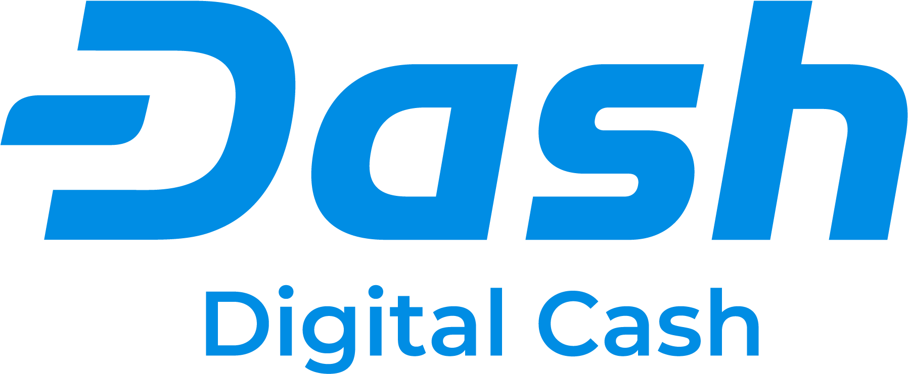 Full Png - Dash Digital Cash Logo (1831x778)