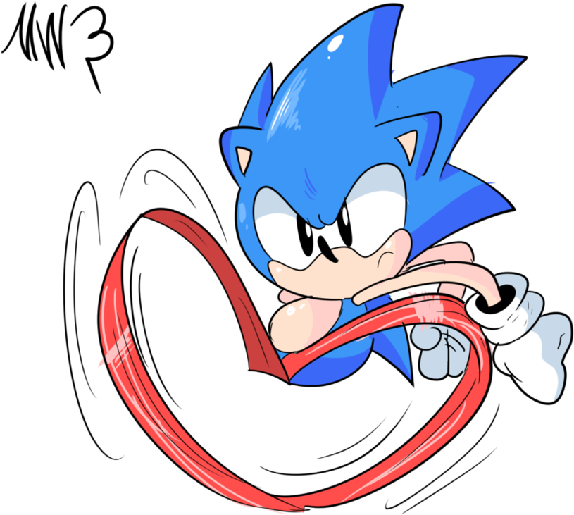 Toot Toot Sonic Warrior By Mortalwombat3 - Cartoon (968x825)