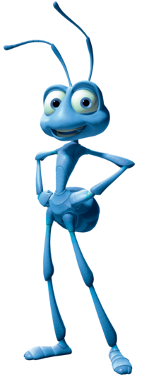 Flik Character Model - Bug's Life Main Characters (220x560)