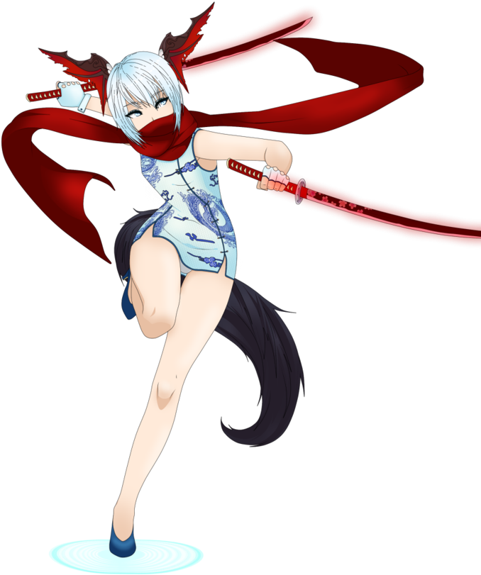 Elin-warrior By Amelia010 - Anime Elin Tera Online (869x920)