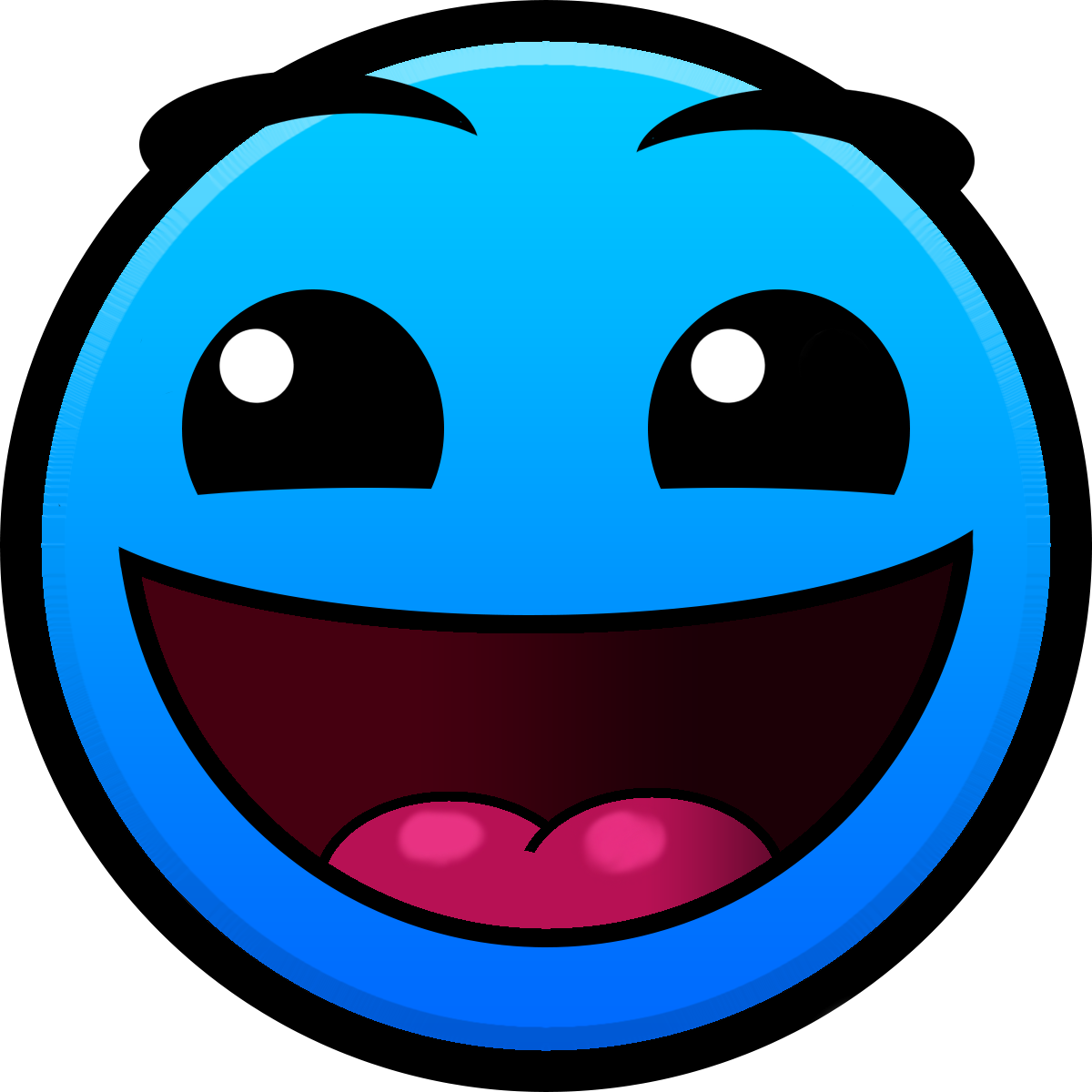 Image Result For Geometry Dash Faces - Easy Difficulty Geometry Dash (1200x1200)
