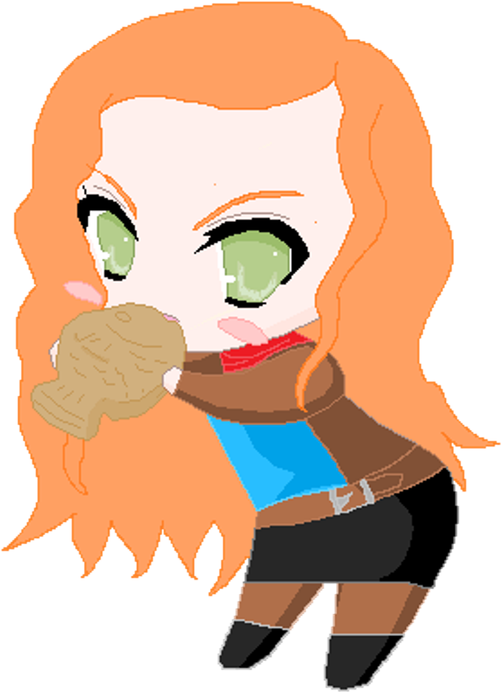 Chibi Amelia Amy Pond Is So Cute* - Cartoon (728x1000)