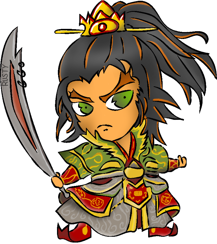 Warrior Metin2 Chibi By Myrellibelli - Metin2 Chibi Png (750x845)