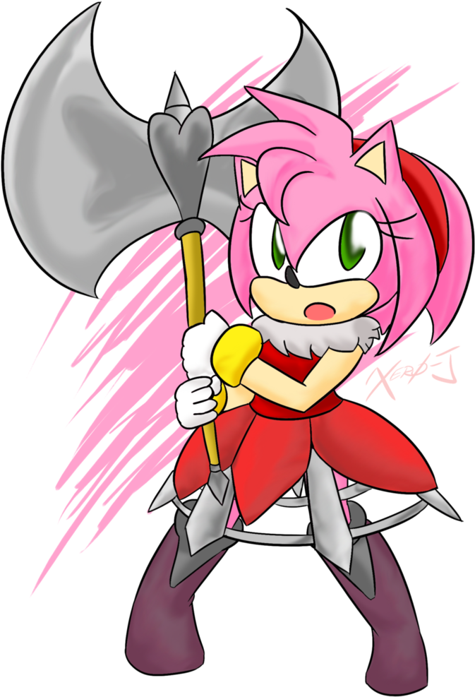 Battle Warrior By Xero-j - Cartoon (763x1046)