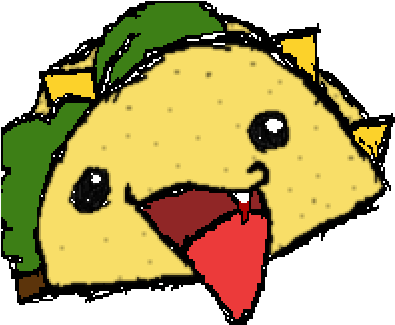 Taco Clipart Pixel - Pixel (400x400)
