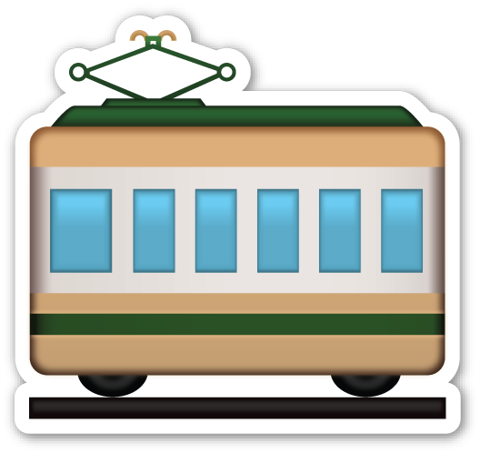 Tram Emoji (528x498)