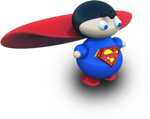 Superman,512x512 Icon - Superman Icon (512x512)