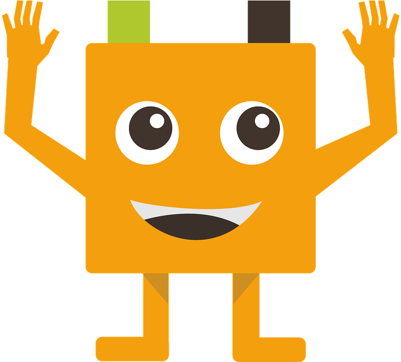 Giving Your Site A Personality - Happy Square (878x720)