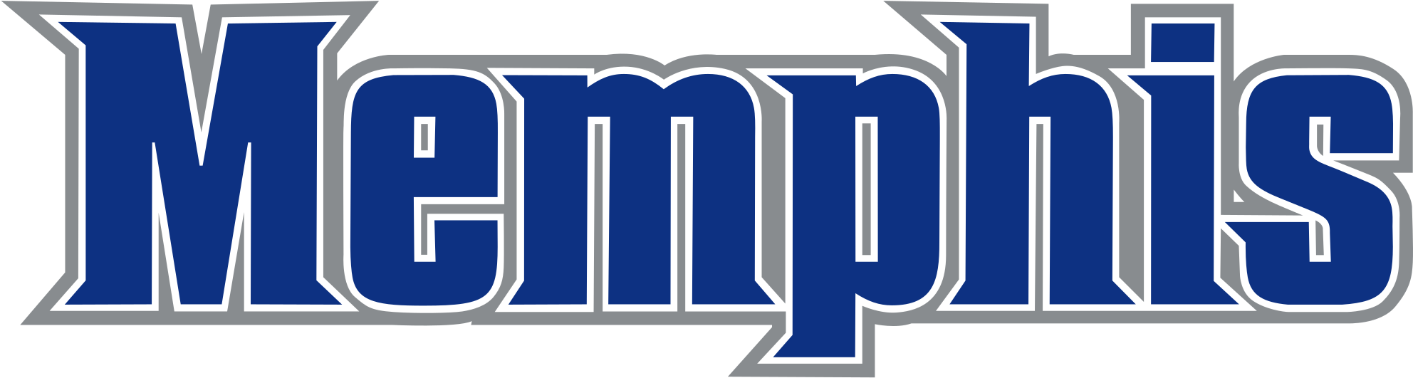 Memphis Tigers Grind Out A 63-52 Win Over New Orleans - Memphis Tigers Wincraft 11" X 17" Reusable Window Cling, (2000x545)