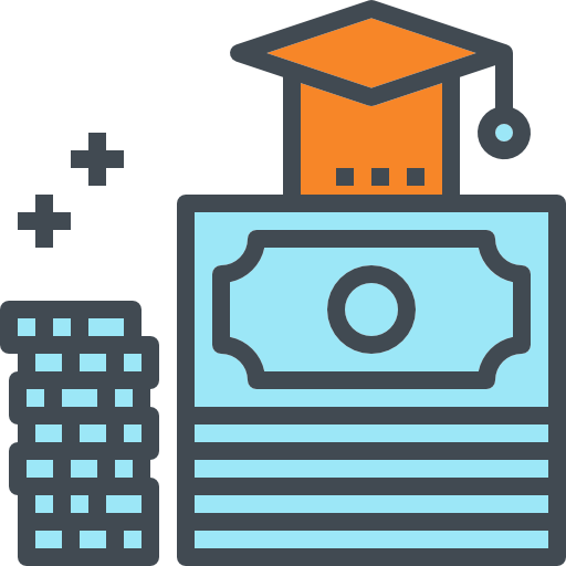 Guidance In Career - University Money Icon (512x512)