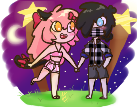 Would You Believe Me If I Said That I Started This - Zane Chan Zane And Kawaii Chan Nana (500x375)