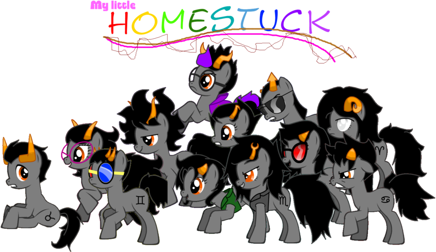 My Little Pony Lxxxviii - Homestuck My Little Pony (900x516)