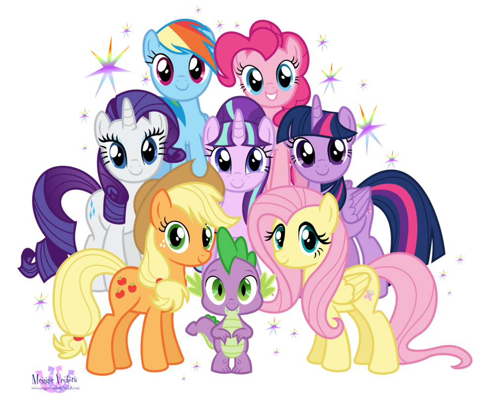 View Collection - My Little Pony Group (999x800)