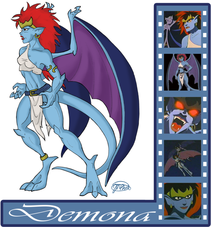 I Don't Usually Do Fan Art, But When I Do There's A - Demona (800x767)
