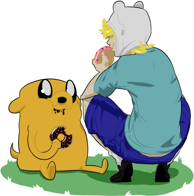 Finn And Jake - Openclipart (800x800)